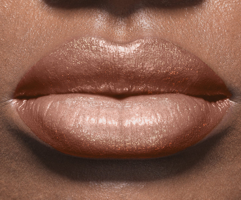 L'Oreal Paris szminka do ust, kolor Riche Gold Obsession ze złotym efektem brokatu, 36 Nude Gold