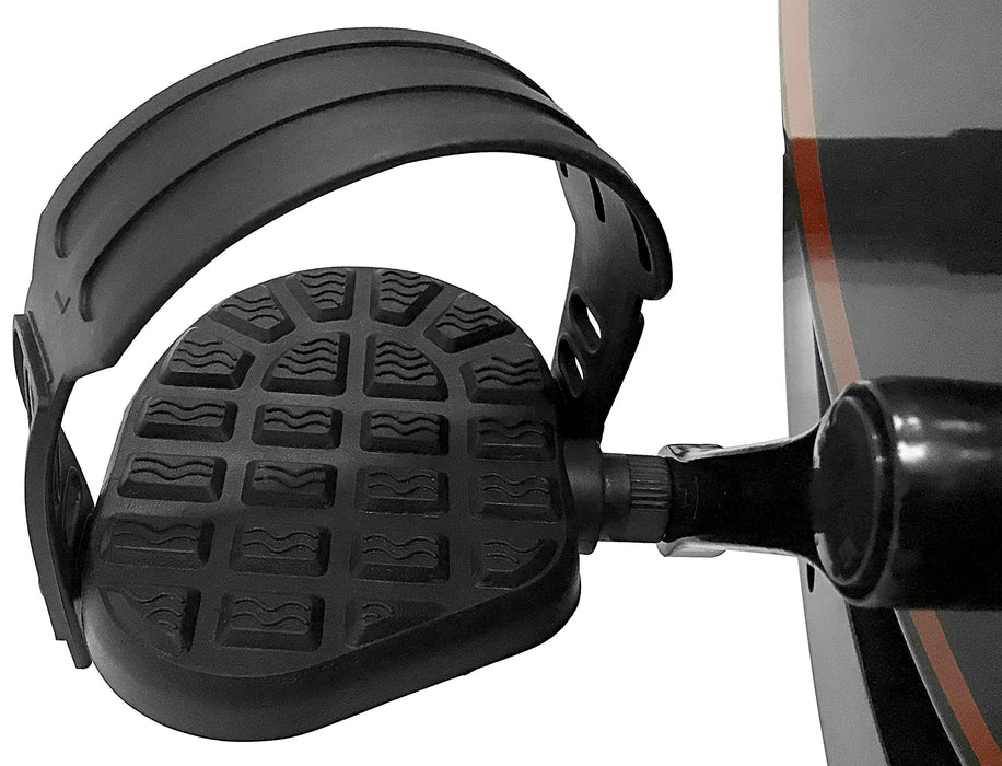 SportPlus | Model 2022 | trenażer nóg do domu i biura, mini trenażer domowy Bluetooth z hamulcem magnetycznym i 8 poziomami oporu, z komputerem treningowym, bardzo szerokie pedały
