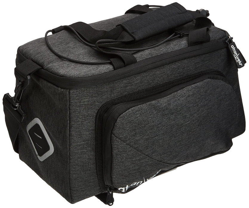 Atranvelo Zap koszyk rowerowy dla dorosłych, Unisex, Szary, 1 rozmiar