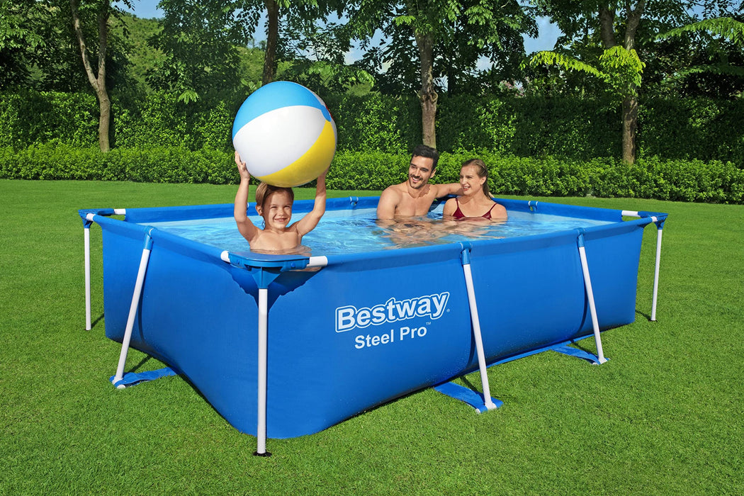 Bestway ProPool Basen Stelażowy, Niebieski, 259 x 170 x 61 cm