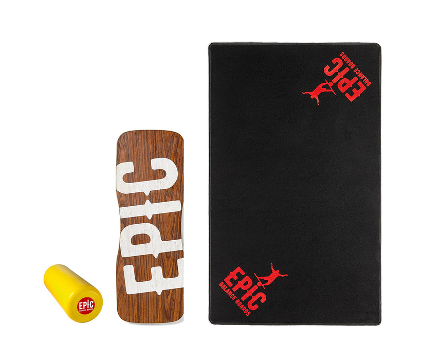 Epic Blow + Floor MAT Balance Board - Balance Trainer - Epic Balanceboards