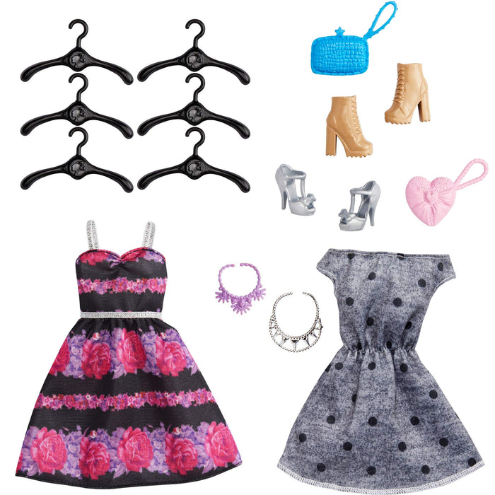 Barbie, Fashionistas Szafa Na Ubranka + Lalka, Ubranka I Akcesoria GBK12