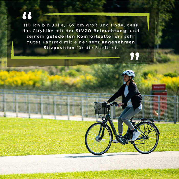 Zündapp Z517 700c elektryczny rower miejski damski Pedelec rower elektryczny damski 28 cali