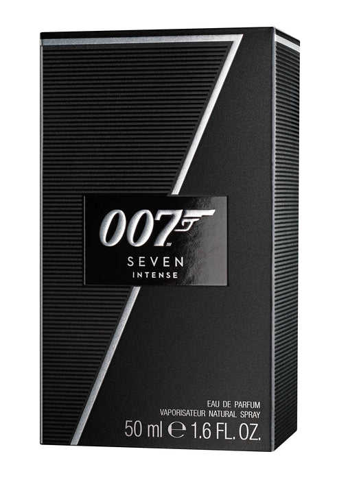 James Bond 007 Seven Intense for Men – Eau de Parfum męskie Natural Spray – męskie, eleganckie męskie perfumy na każdą okazję – 1 opakowanie (1 x 50 ml)