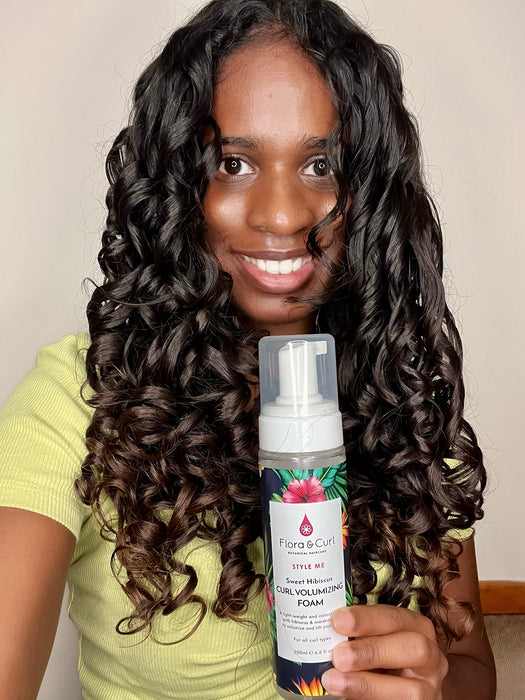 Sweet hibiscus curl volumizing foam 200ml