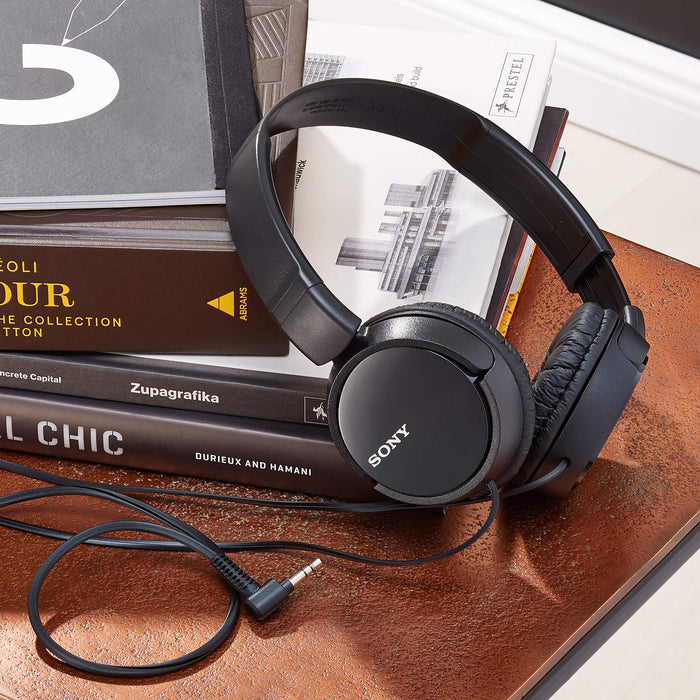 Sony MDR-ZX110 składane słuchawki nauszne, czarne