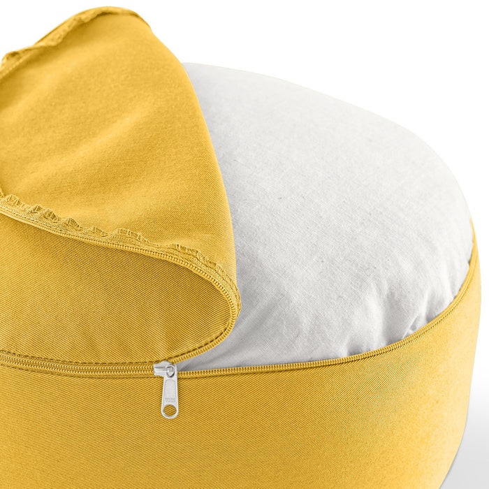 Poduszka do medytacji/poduszka do jogi LOTUS Poszewka: bawełna (kbA), certyfikat GOTS