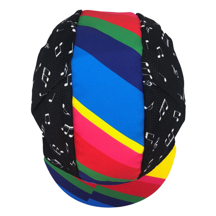 Cinelli Unisex's Zydeco czapka rowerowa, wielokolorowa, jeden rozmiar