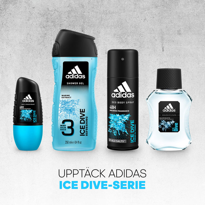 adidas Ice Dive antyperspirant w kulce dla mężczyzn