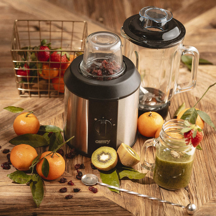 CAMRY CR 4058 blender, szkło, 1,3 litra, czarny