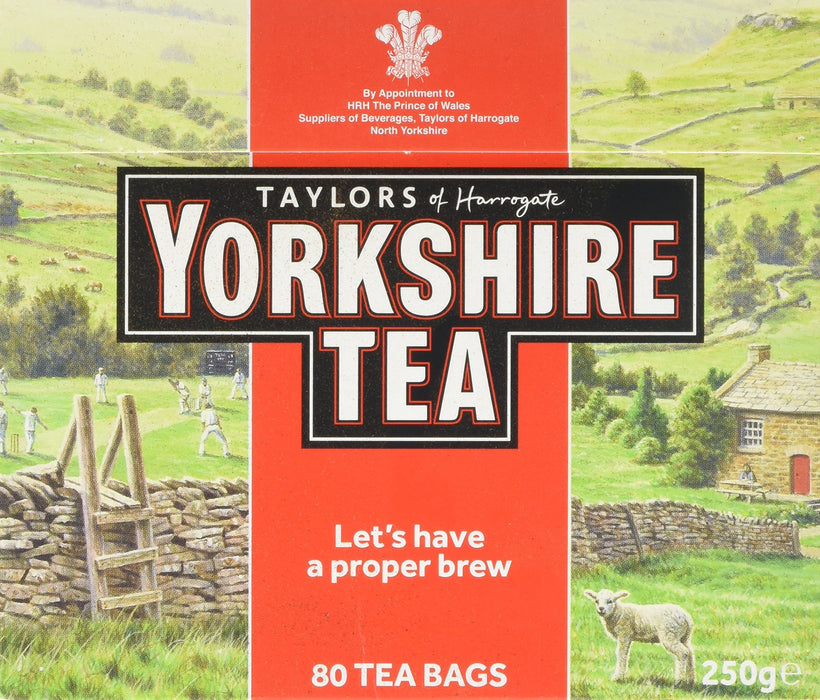 Yorkshire Tea Taylors of Harrogate Czarna herbata, 80 torebek 250 g