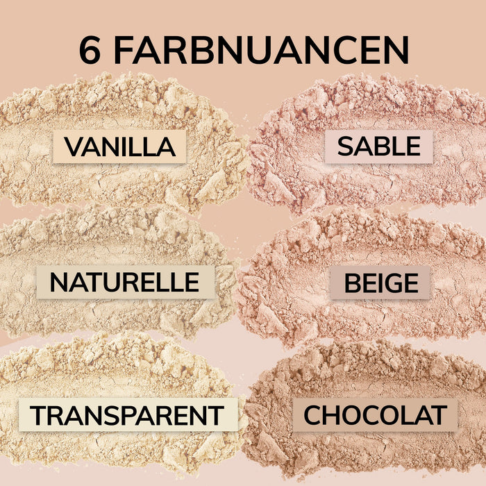 Manhattan Soft Compact Powder, jasny kompaktowy puder z frędzlami pudru dla matowej, równomiernej cery, kolor naturalny 1, 1 x 9 g