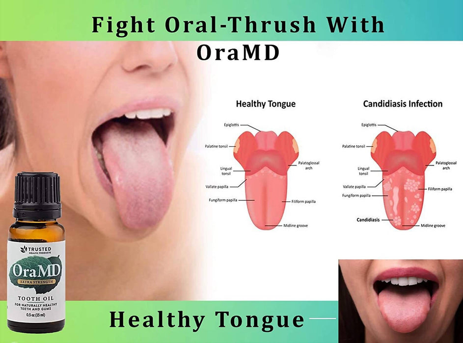 Pakiety zestawów olejków do zębów OraMD Extra Strength