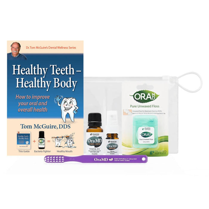 OraMD Extra Strength Oil do zębów All-In-One Zestawy do higieny jamy ustnej